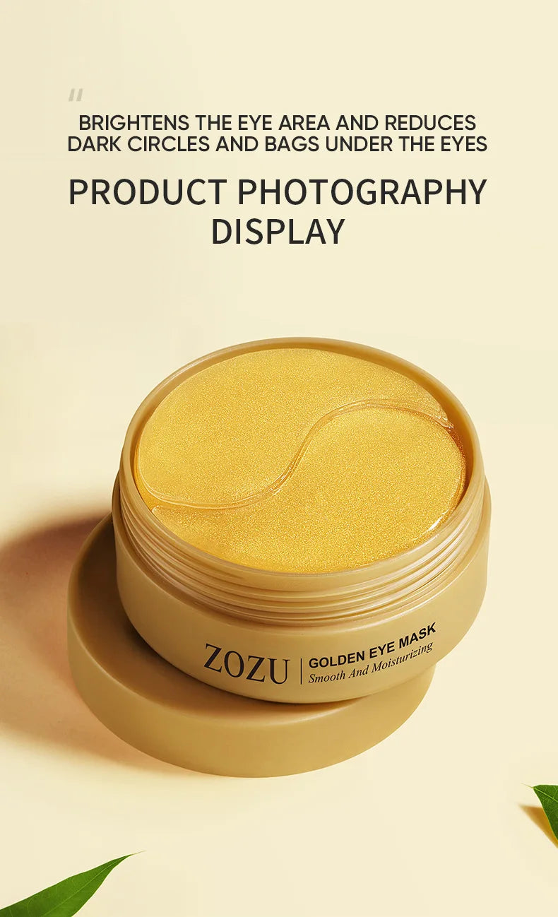ZOZU Eye Mask Eye Patches - Hydrating Moisturizing Eye Care, Reduces Fine Lines, Brightens Dark Circles, Soothes Dry Eye Area, N
