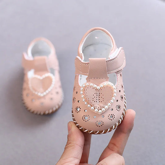 Children Sandals for Girls Summer New Fashionable Korean Style Comfortable Soft Sole Casual Cute Baby Beach Shoes