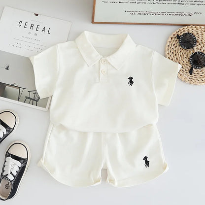 Summer New Baby Boys Clothing For Children Boys T-Shirt Shorts 2Pcs/Sets Infant Kids Clothes Casual Costume Toddler Tracksuits