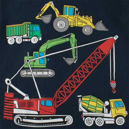 Jumping Meters Hot Selling Boys Girls Summer Baby T Shirts Short Sleeve Cartoon Cars  Toddler Tees Tops Boys Girls Clothing
