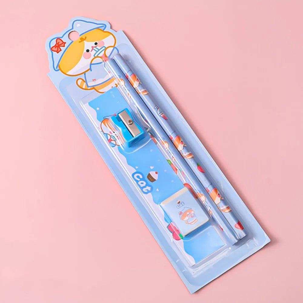 Cute Kapibala Stationery Set Birthday Present Children Student Back To School Gift Study  Supplies Kawaii Kids Prize Gift