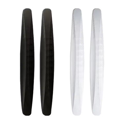 Car Anti-collision Strip Bumper Protector Elastic PVC Non-slip Self-adhesive Auto Front Rear Bumper Guard Protector Trim