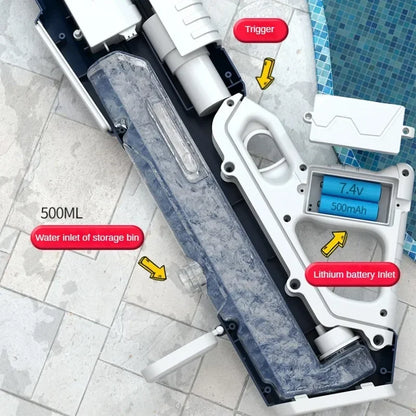 Summer Outdoor ToyChildren Automatic Water Absorption Electric Water Gun Toys Hand Self-integration High-pressure Watergun