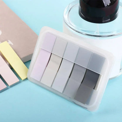 Stationery School Office Supplies Hand Account Notes Bookmark Marker Notepad Sticky Note Sticky Labels Index Memo Pad