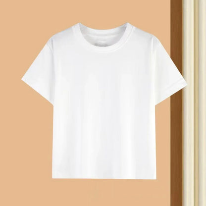 Summer Kids Clothes Streetwear Print Cartoon T Shirt Short Sleeve Baby Tops Tees Korean Boys Girls Clothes Y2k Cotton T Shirts
