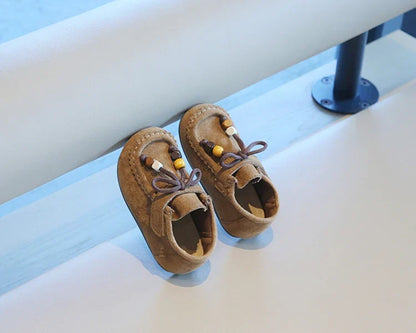 Autumn New Fashion Comfortable Children's Loafer Shoes Breathable Soft Non-slip Wear-resistant Flat Shoes Outdoor Casual Shoes
