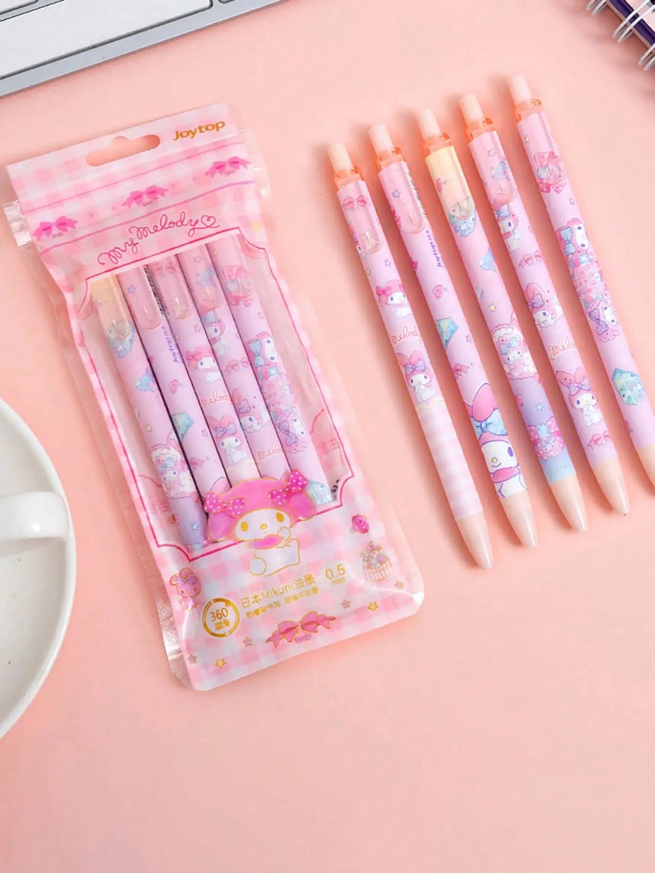 1pc Cute A6 Notebook With Magnetic Closure - Kuromi, My Melody & Cinnamoroll  Paper Journal For Teens & Adults Stationery Gift