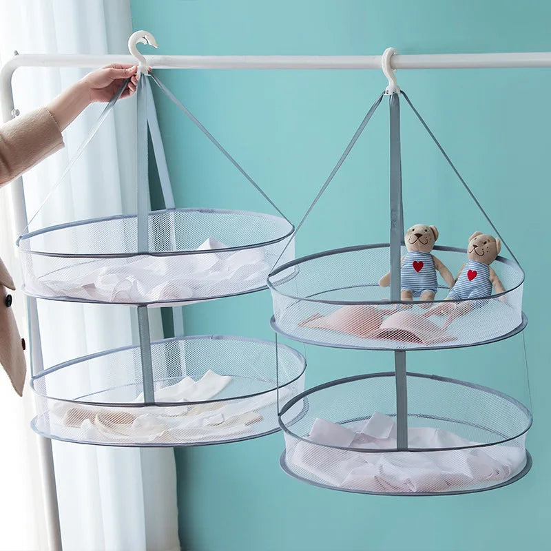 Clothes Drying Net, Socks Drying Artifact, Home Clothes Drying Basket, Sweater Drying Net Pocket, Cool Socks Drying Rack