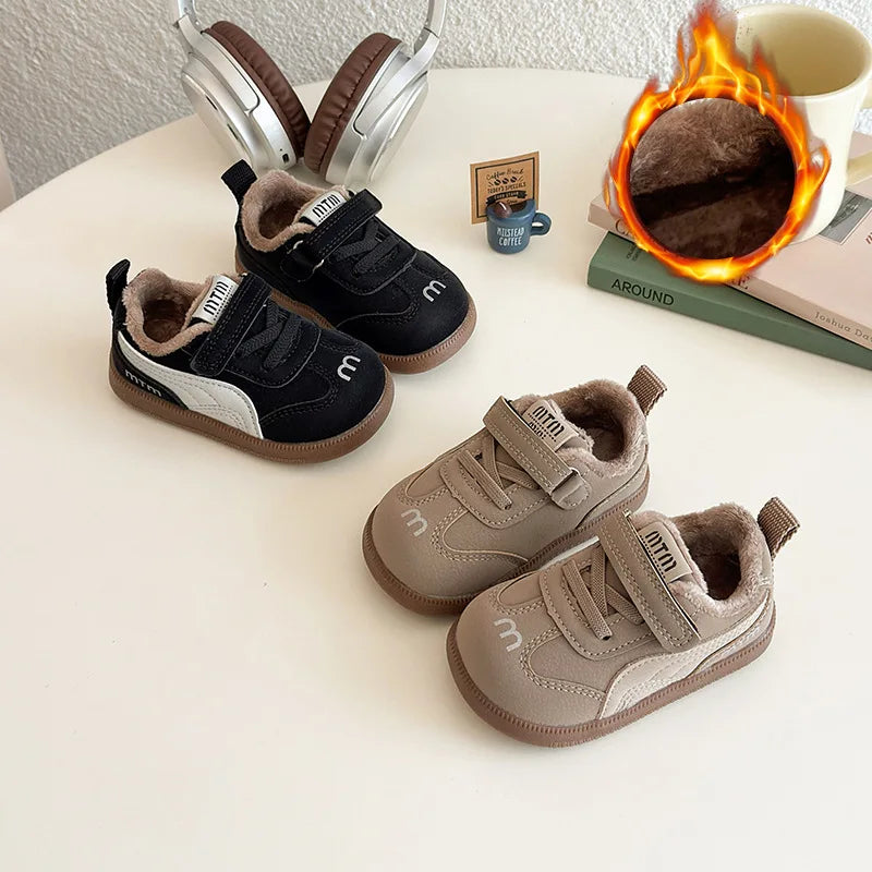 Comfortable Breathable Soft Bottom Children's Shoes for 1-4 Years Old Boys And Girls Autumn New Style Sports Trend Flat Shoes