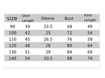 New Children's Cool Loose Fit Sportswear Korean Edition Baby Short Sleeve T-shirt 2 Pieces