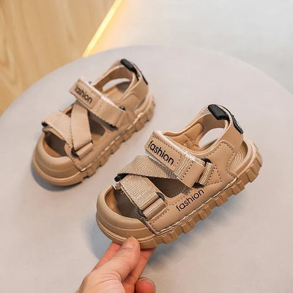 Children Casual Sport Sandals Toddler Boys Girls Soft Sole Beach Shoes  Kids Non-slip Designer Sandalias Sneakers Summer