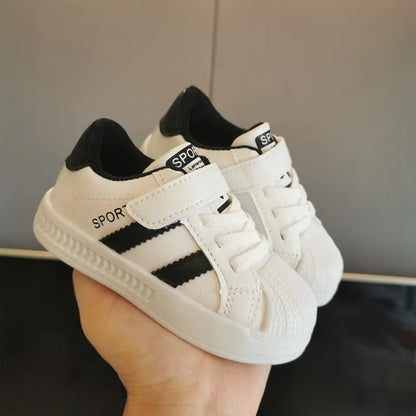 Children's Sneakers Kids Fashion Design Non-slip Casual Shoes Boys Girls Hook Breathable Sneakers Toddler Outdoor Shoes