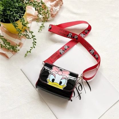 Cartoon Women's Bag Mickey Mouse Pictures Shoulder Bags Cute Girl Messenger Bag Coin Purse Fashion Anime Women Bags Gifts