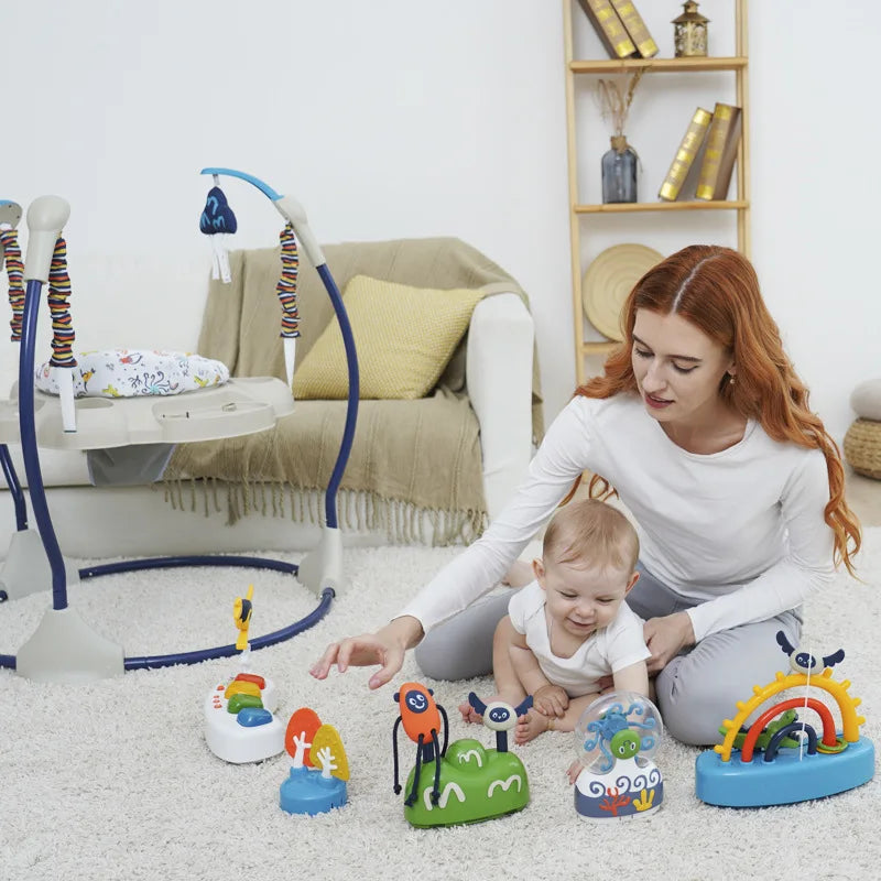 LazyChild Baby Bouncing Chair Bouncing Swing Chair Baby Jumping Chair Baby Fitness Frame Enhance Leg Strength 2023 New