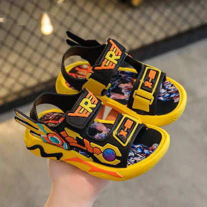 Soft Sole Anti Slip Cartoon Design Beach Outdoor Sandals