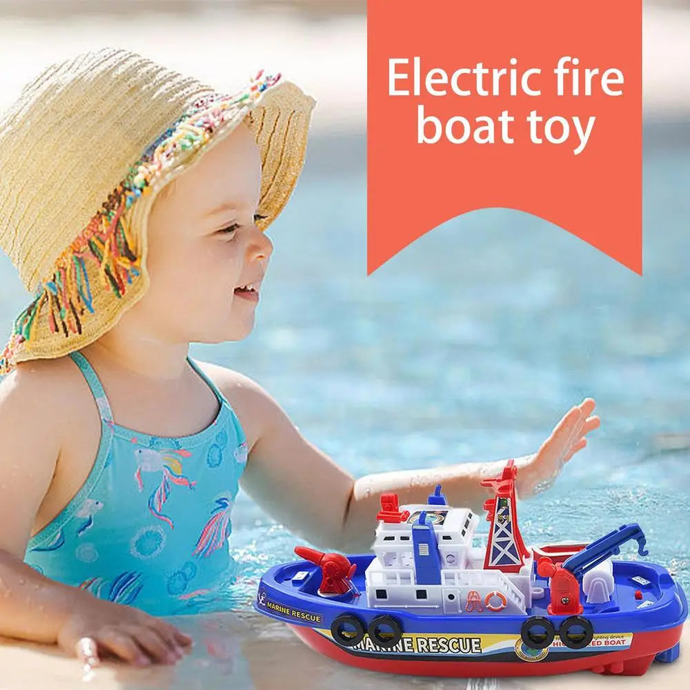 oy Boats For Bathtub Electric Fire Boat Toddler Toys