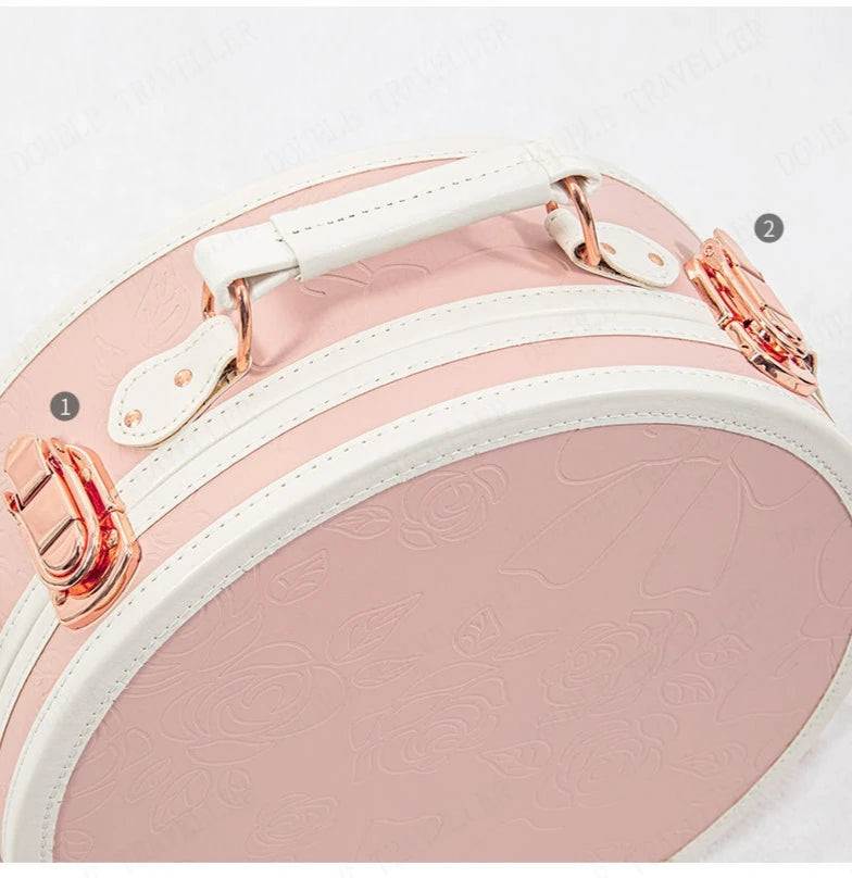 13 inch Vintage carrying case Portable Hand luggage Travel suitcase woman makeup lightweight luggage travel bag Carry on Luggage