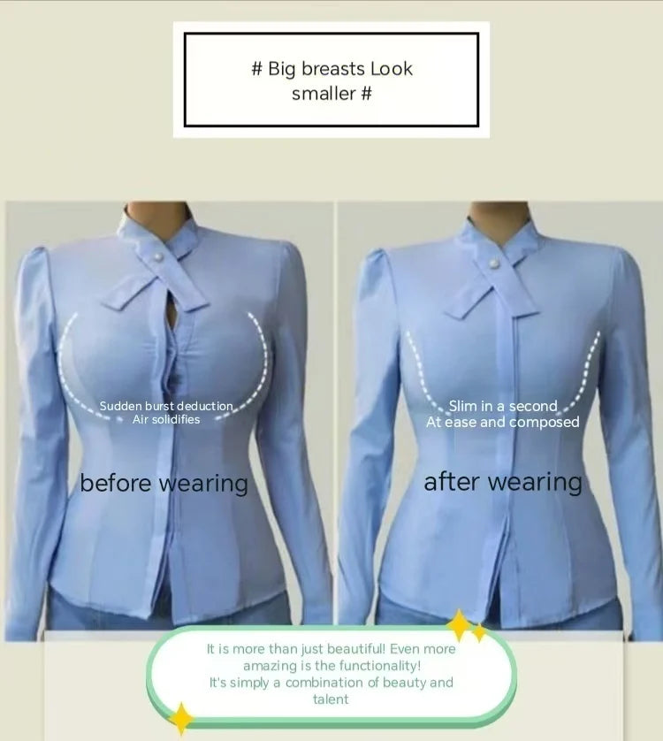 New Sexy Lingerie For Women Thin Large Chest To Show Small Chest Spicy Girl Bra Set Push Up Anti-sagging Bra