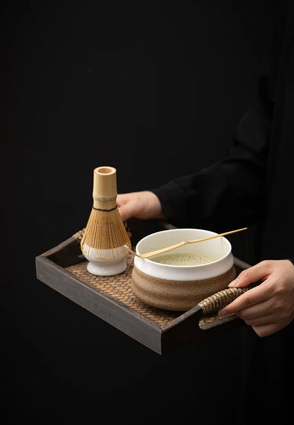 Japanese Tea Whisk Holder Matcha Ceremony Matcha Whisk Container Green Tea Chasen Holder Stand Bowl Teahouse Teaware Supplies