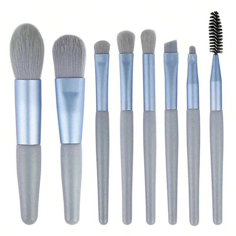 Makeup Brushes Set Eye Shadow Foundation Women Cosmetic Brush Eyeshadow Blush Beauty Soft Make Up Tools Bag (Available)