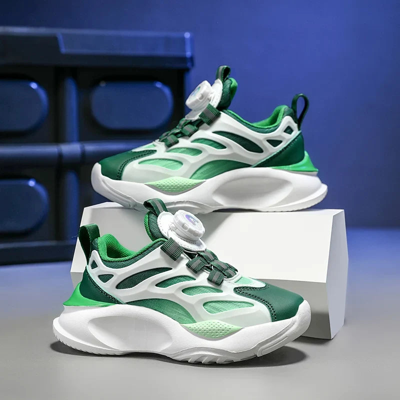 Casual Kid's Sneakers Thick Sole Running Sports Shoes for Children Fashion Student Shoe Boys Girls Tennis Trainers Size 28-39