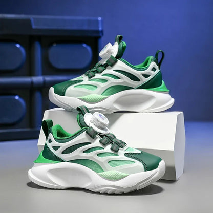 Casual Kid's Sneakers Thick Sole Running Sports Shoes for Children Fashion Student Shoe Boys Girls Tennis Trainers Size 28-39