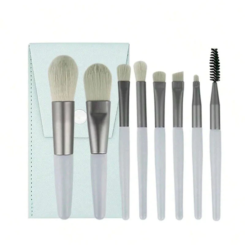 Makeup Brushes Set Eye Shadow Foundation Women Cosmetic Brush Eyeshadow Blush Beauty Soft Make Up Tools Bag (Available)