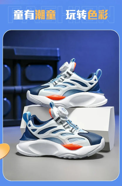 Casual Kid's Sneakers Thick Sole Running Sports Shoes for Children Fashion Student Shoe Boys Girls Tennis Trainers Size 28-39