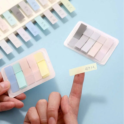 Stationery School Office Supplies Hand Account Notes Bookmark Marker Notepad Sticky Note Sticky Labels Index Memo Pad