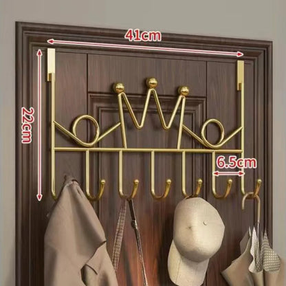 New No Punch Door Storage Hook Universal Household Home Storage Rack Multifunction Traceless Wall Hanger Hook