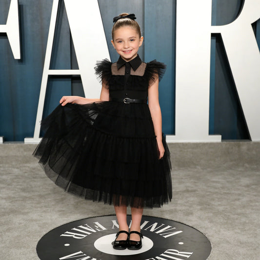 birthday Party Dress For Girl Kids graduation party Costumes Black Sleeveless Gothic Dresses 2026 Teenage Girls evening wedding