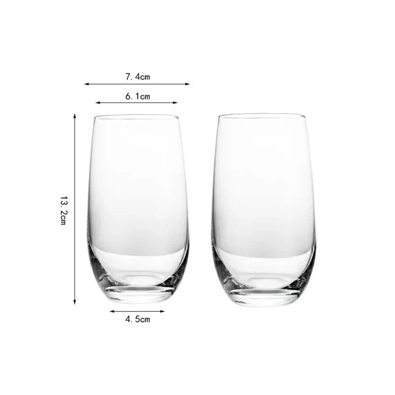 Whiskey Glass Clear Whiskey Bar Cocktail Glasses Drinking Glasses Scotch Liquor Barware Beer Milk Shake Juice Latte Cup