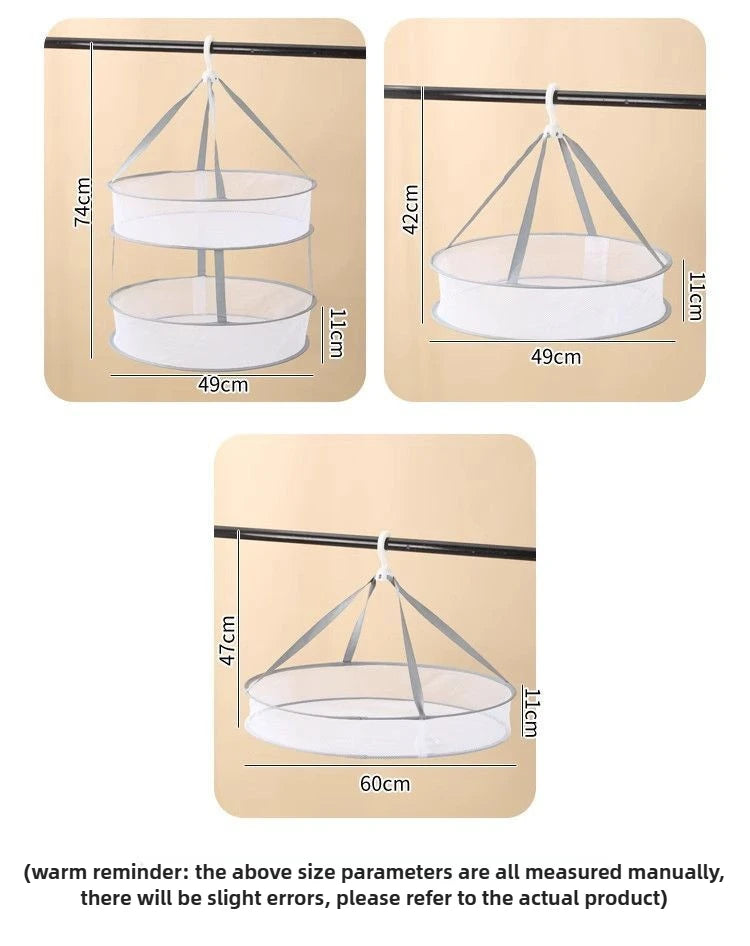 Clothes Drying Net, Socks Drying Artifact, Home Clothes Drying Basket, Sweater Drying Net Pocket, Cool Socks Drying Rack