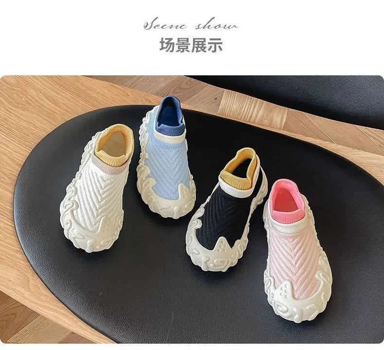Designer Children's Sports Shoes Non-slip New Tennis Shoes for Girls Fashion Boys Versatile Kids Causal School Running Sneakers