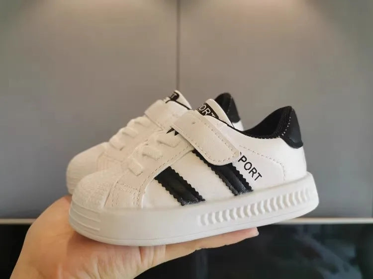 Children's Sneakers Kids Fashion Design Non-slip Casual Shoes Boys Girls Hook Breathable Sneakers Toddler Outdoor Shoes
