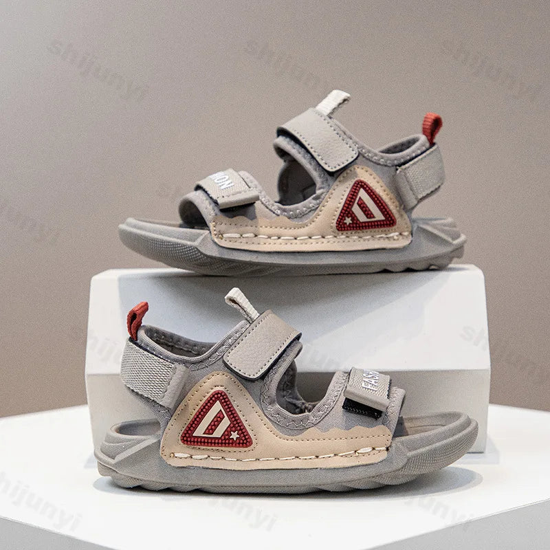 Summer New Fashion Trend Outdoor Beach Soft Sole Breathable Kids' Shoes Comfortable Cool Sneakers (Available)