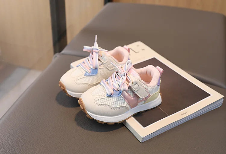 Spring Autumn Kids Sneakers Boys Girls Sport Shoes Fashion Mesh Breathable Kids Casual Shoes Toddler Boys Girls Running Sneakers