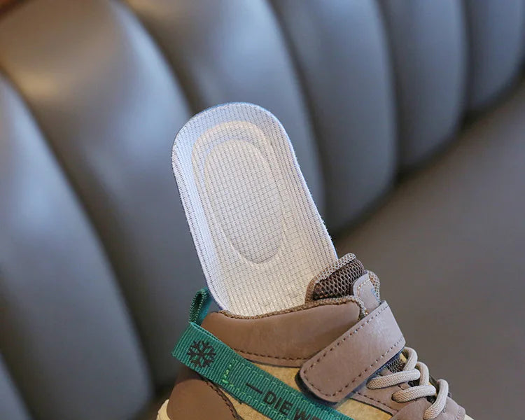 Children Casual Shoes for Boys Breathable Sneaker Antumn Winter Kids High Top Children's Board ShoesStudents School Shoe