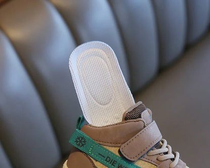 Children Casual Shoes for Boys Breathable Sneaker Antumn Winter Kids High Top Children's Board ShoesStudents School Shoe