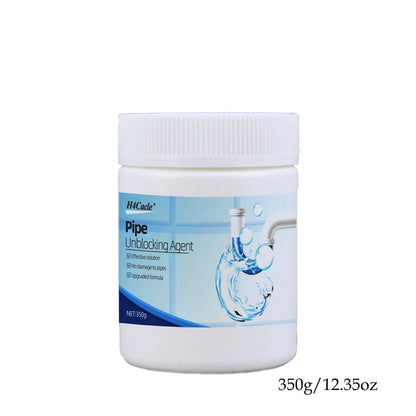 Anti-Clog Drain Pipe Cleaner Fast-Acting Hair & Grease Dissolver Safe for Pipes Kitchen Bathroom Septic, Toilet Bowl Cleaner
