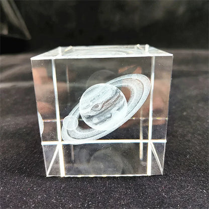 Rain Clouds Raindrop Cloud Square Crystal Ornaments Heart Shape Home Office Decor Birthday Valentine's Day Gifts