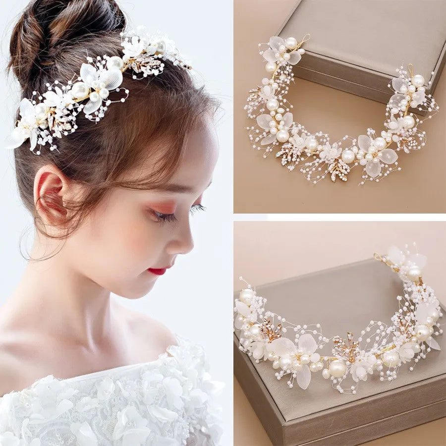 Vintage Pearl Hair Clip for Qipao, Retro Shanghai Style Barrettes, Elegant Hairpin