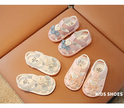 Baby Shoes Summer New Baby Calling Shoe Soft soled  Baby Girl Sandals Anti slip Girl Shoe Children sandals
