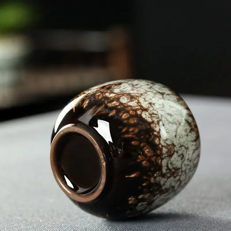 5PCS Ceramic Cups Set Coffee Ceramic Cup Pottery Cups Pottery Tea Cup Drinking Water Teacup With Gift Box Wholesale