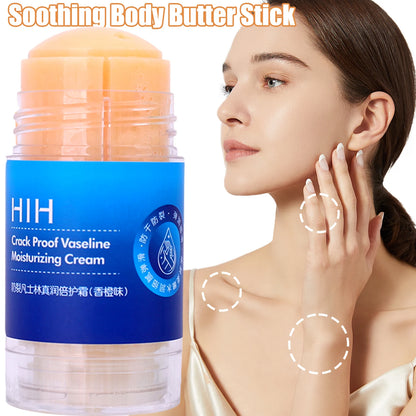 Anti Cracking Feet Cream Stick Double Protection Moisturizing Peach Orange Hand Foot Softening Dry Exfoliation Daily Foot Care