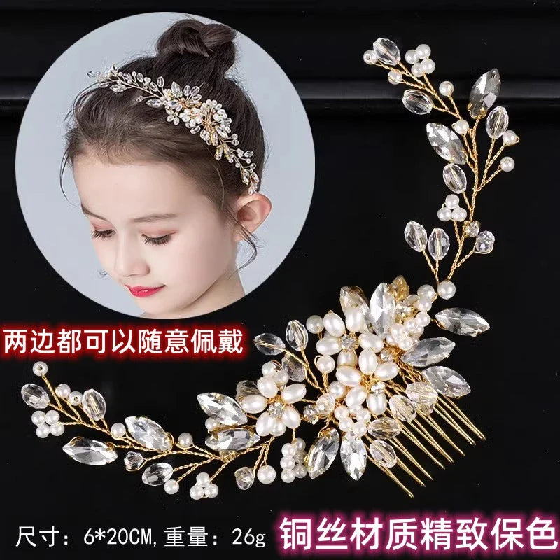 Vintage Pearl Hair Clip for Qipao, Retro Shanghai Style Barrettes, Elegant Hairpin