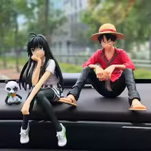 One Piece Luffy Dashboard Figure – Anime Car Decoration (Available)