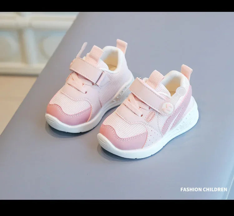 Baby Casual Shoes Toddler Sneakers Infant Newborn Outdoor First Walkers Breathable Anti-slip Baby Boy Girl Sport Shoes