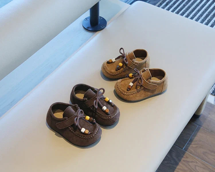 Autumn New Fashion Comfortable Children's Loafer Shoes Breathable Soft Non-slip Wear-resistant Flat Shoes Outdoor Casual Shoes