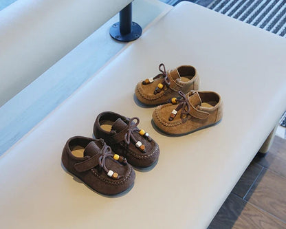 Autumn New Fashion Comfortable Children's Loafer Shoes Breathable Soft Non-slip Wear-resistant Flat Shoes Outdoor Casual Shoes